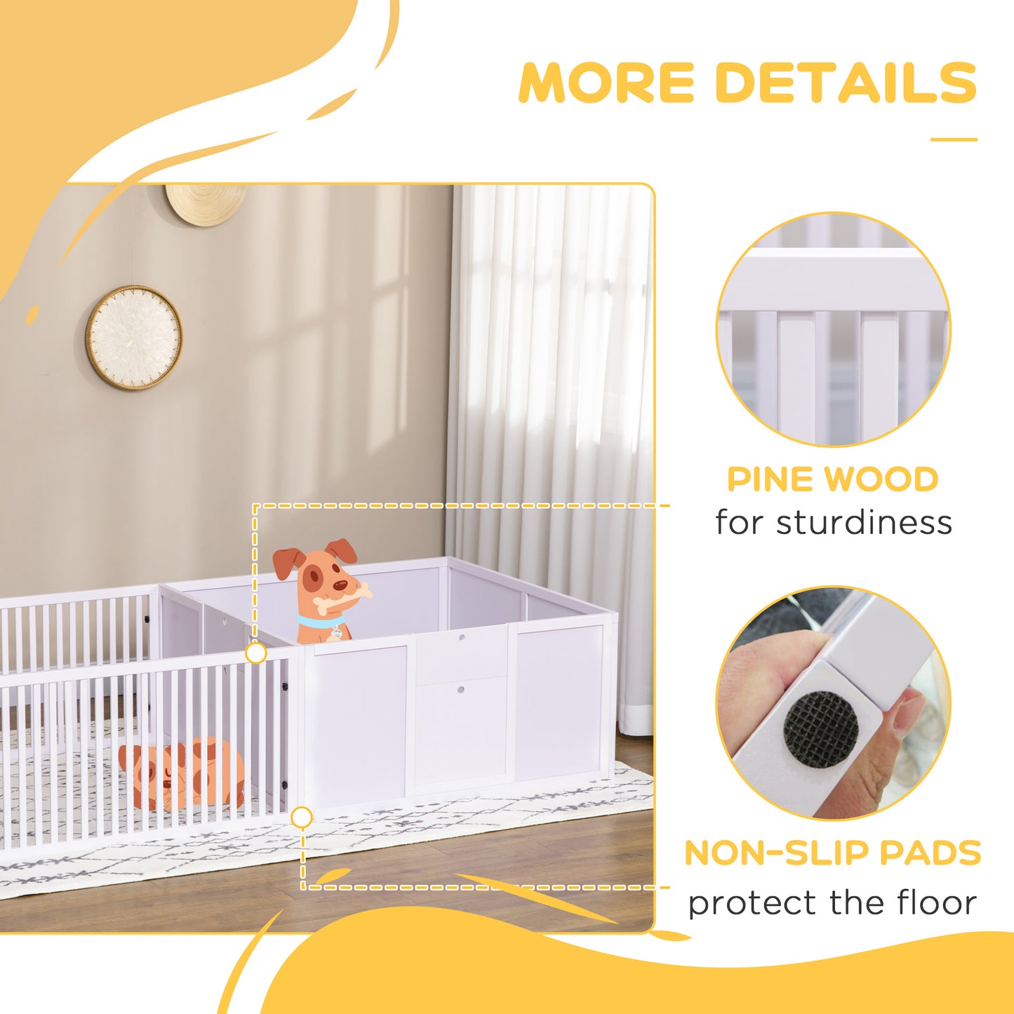 Whelping Box for Dogs Built for Mother's Comfort