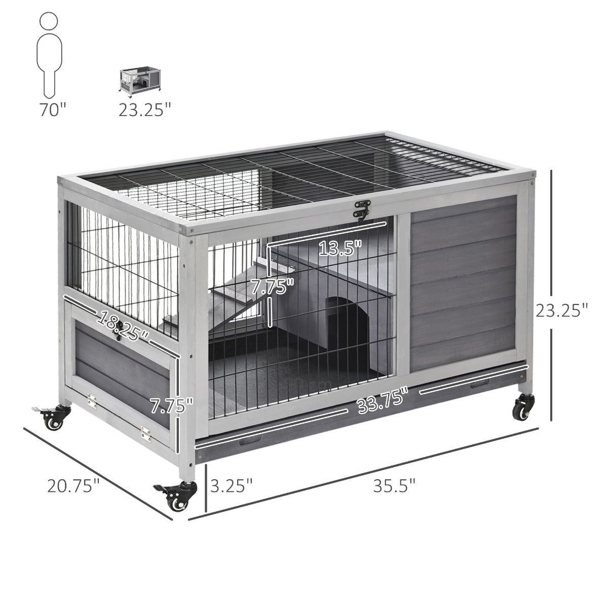 Indoor Rabbit Enclosure