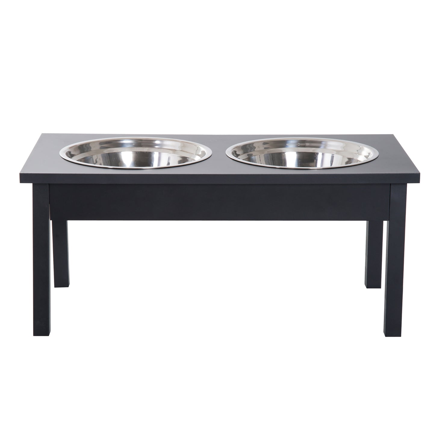23" Heavy Duty Dog Food Bowls Pet Elevated Feeding Station