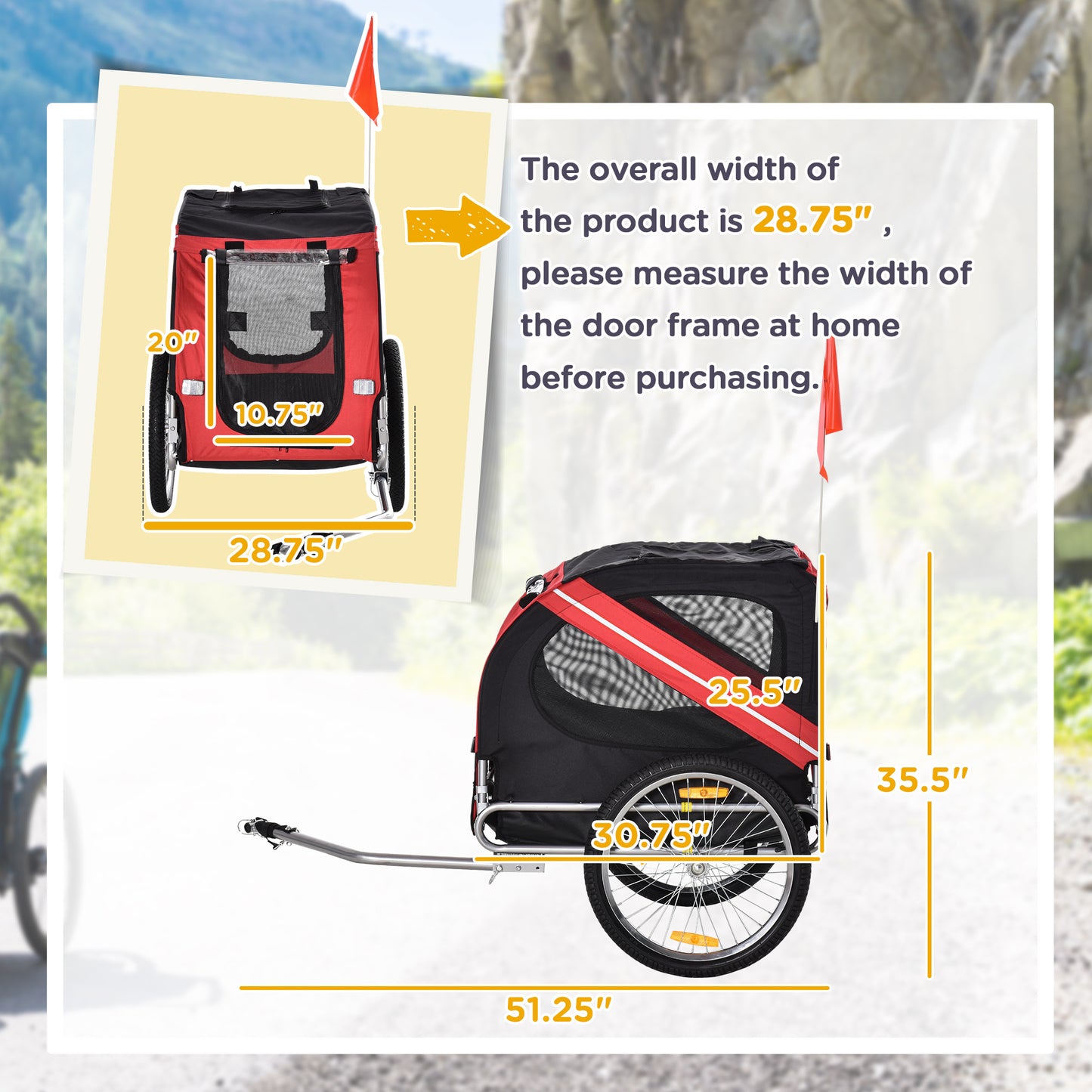 Dog Bike Trailer