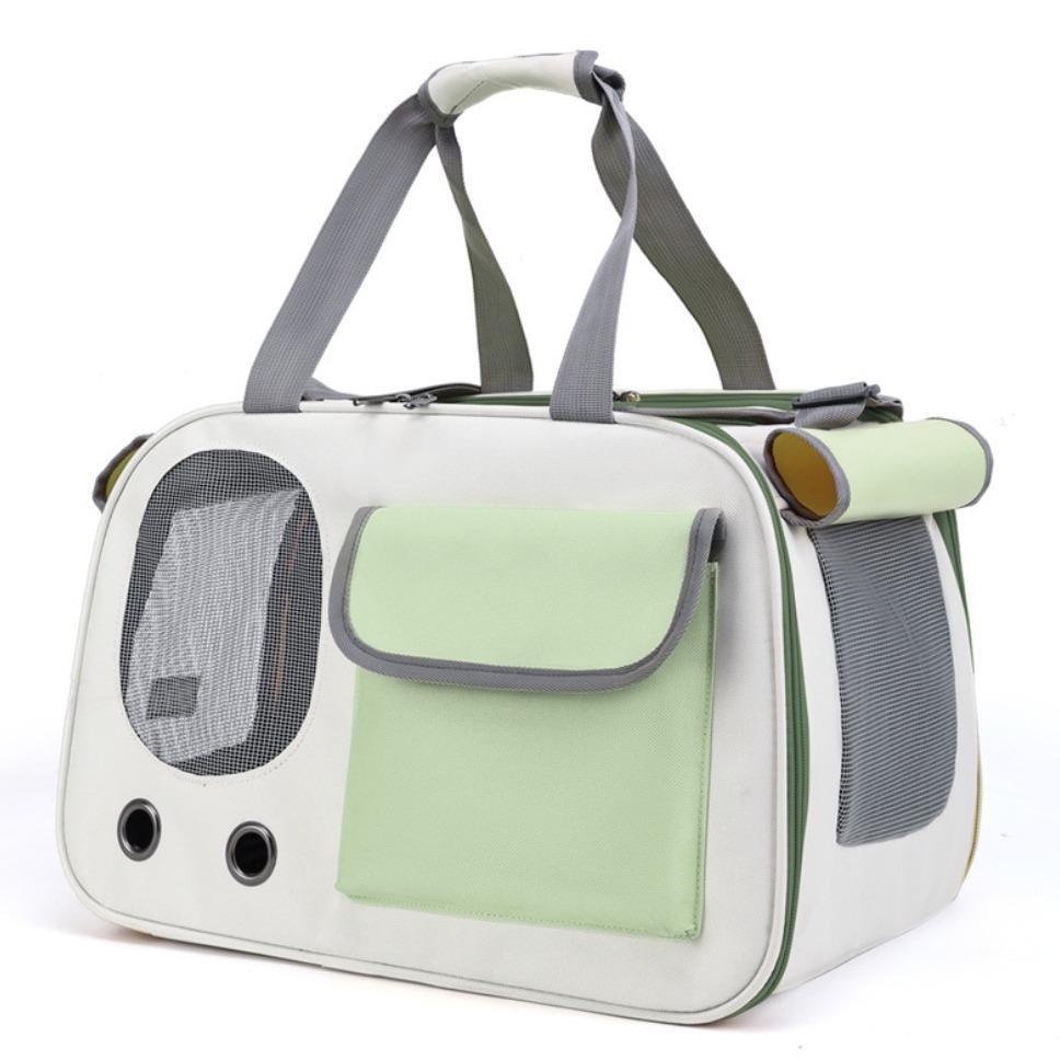 Portable And Lightweight Pet Travel Large Capacity Breathable Shoulder Backpack Cat Bag